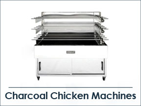 Charcoal chicken machine